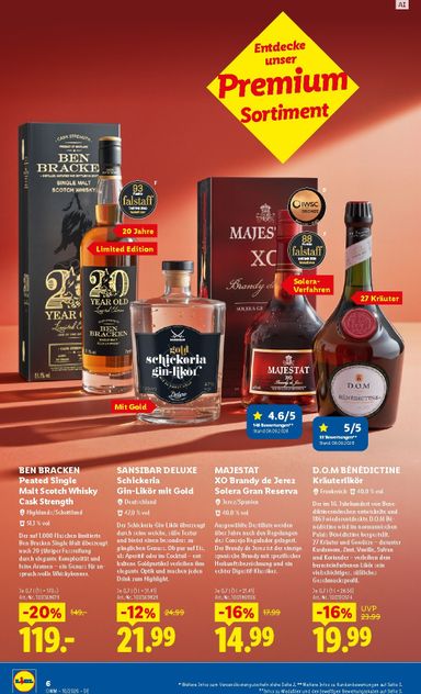 Prospekt Lidl - Lidl - Wein & Spirituosen gültig ab 01.10. bis 31.10. - seite 6