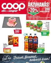 Coop - Abc-Szuper, érvényes csütörtöktől 2026.10.08.