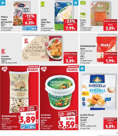 Katalog Kaufland - Kaufland vrijedi od 30.09. do 06.10. - stranica 21