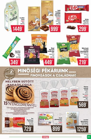 Akciós újság Coop - Coop - Alföld érvényes 10.15.-tól 10.21.-ig - 11 oldal