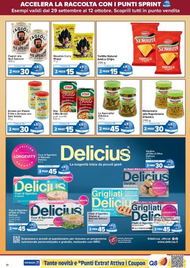 Volantino Carrefour - Carrefour - Punti Sprint Payback valido dal 29/09 al 12/10 - pagina 10