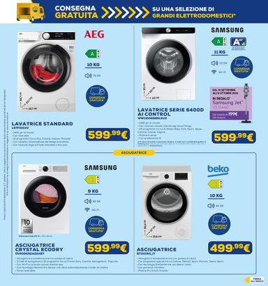 Volantino Euronics - Euronics valido dal 24/09 al 07/10 - pagina 4