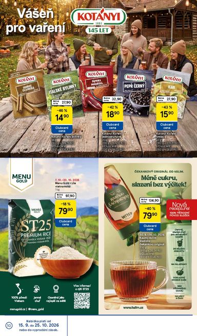 Leták Tesco - Tesco - Značky, které máte rádi od 30.09. do 27.10. - strana 10