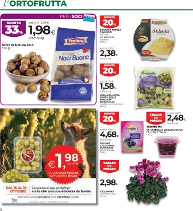 Volantino Coop - Coop valido dal 08/10 al 21/10 - pagina 6