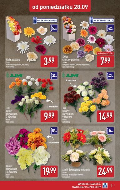 Gazetka ALDI - ALDI - Znicze i stroiki od 28.09. do 03.10. - strona 7