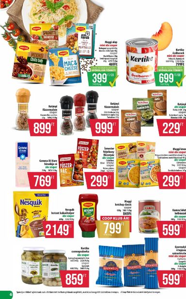 Akciós újság Coop - Coop - Észak-Kelet érvényes 10.15.-tól 10.21.-ig - 6 oldal