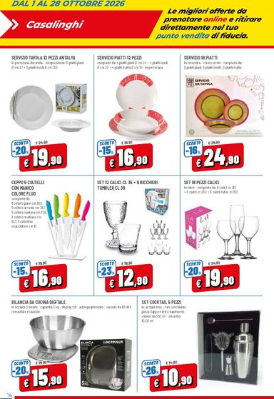 Volantino DPiù - DPiù - Solo Online valido dal 01/10 al 28/10 - pagina 14