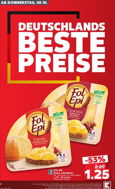 Leták Kaufland Německo - Kaufland Německo od 08.10. do 14.10. - strana 2