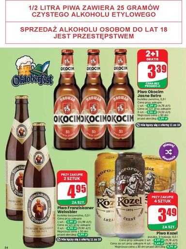 Gazetka Dino - Dino od 23.09. do 29.09. - strona 54
