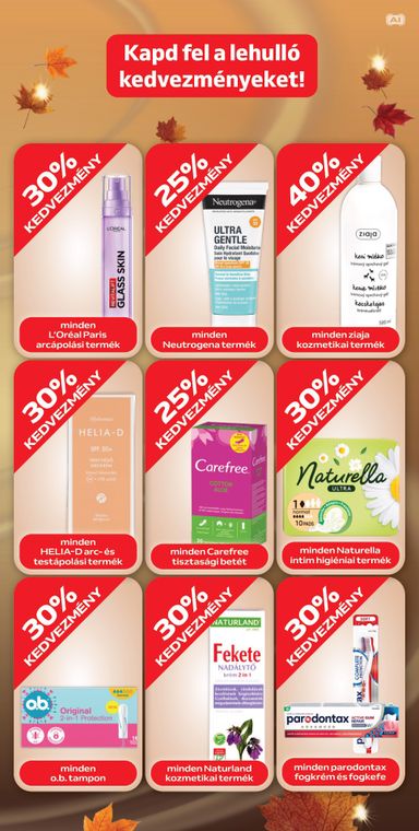 Akciós újság Auchan - Auchan - Őszi kuponnapok érvényes 10.01.-tól 10.11.-ig - 5 oldal