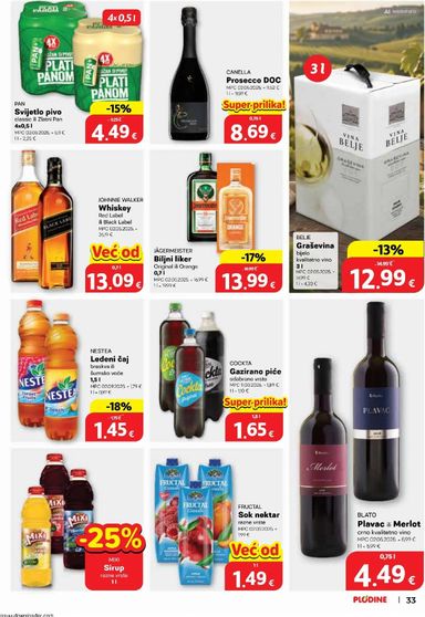 Katalog Plodine - Plodine vrijedi od 23.09. do 29.09. - stranica 33