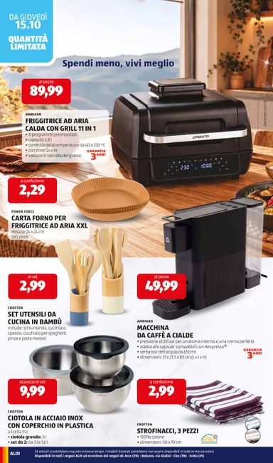 Volantino ALDI - ALDI valido dal 12/10 al 18/10 - pagina 30