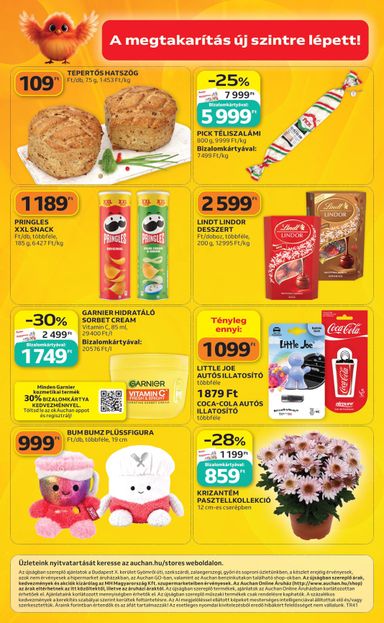 Akciós újság Auchan - Auchan szupermarket érvényes 10.08.-tól 10.14.-ig - 12 oldal