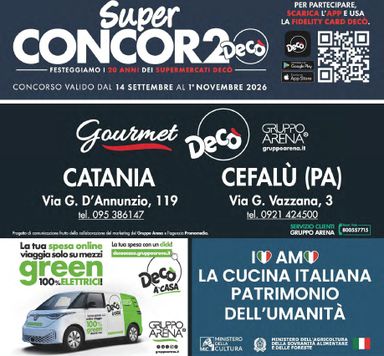 Volantino Decò - Decò - Gourmet valido dal 02/10 al 12/10 - pagina 40