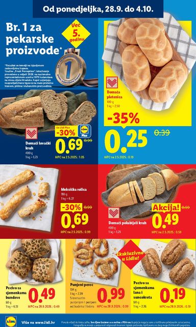 Katalog Lidl - Lidl vrijedi od 28.09. do 04.10. - stranica 6
