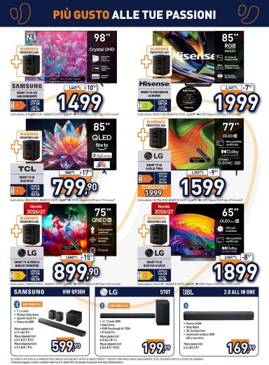 Volantino Unieuro - Unieuro valido dal 12/10 al 29/10 - pagina 2