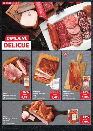 Katalog Kaufland - Kaufland - Ti si naš broj 1 vrijedi od 30.09. do 06.10. - stranica 4