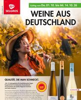 Selgros - Weine aus Deutschland-Prospekt gültig ab Donnerstag 01.10.2026