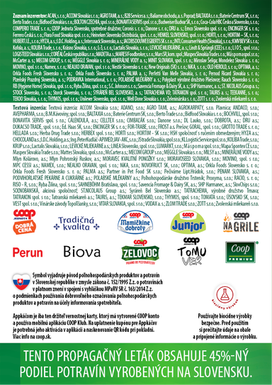 Leták COOP Jednota - COOP Jednota - Tempo od 24.09. do 30.09. - strana 60