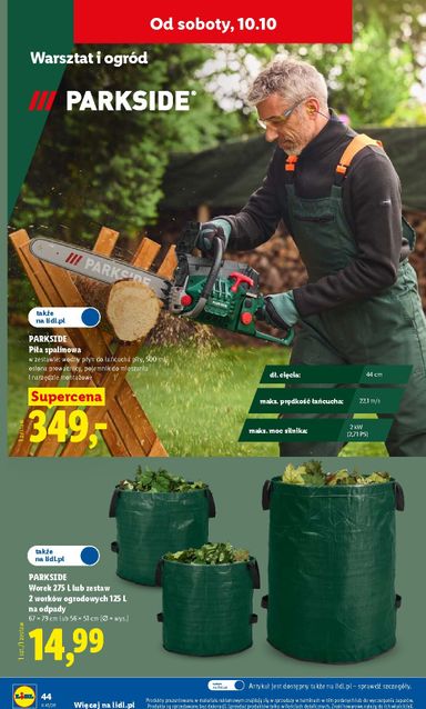 Leták Lidl Polsko - Lidl Polsko - Katalog Okazji od 05.10. do 10.10. - strana 54