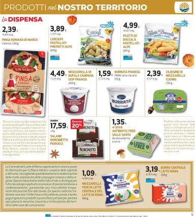 Volantino Coop - Coop - Prodotti nel Nostro Territorio valido dal 24/09 al 21/10 - pagina 5