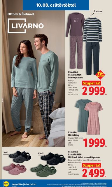 Akciós újság Lidl - Lidl érvényes 10.08.-tól 10.14.-ig - 42 oldal