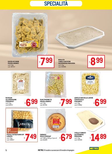 Volantino METRO - Metro - Piemonte valido dal 24/09 al 21/10 - pagina 5