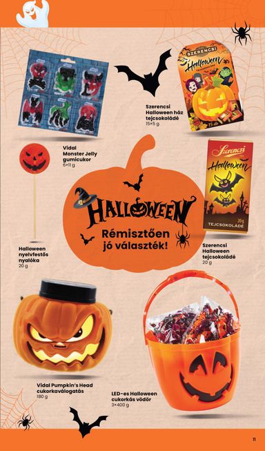 Akciós újság INTERSPAR - INTERSPAR - Halloween katalógus érvényes 10.01.-tól 10.31.-ig - 11 oldal