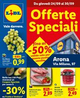 Lidl - Offerte Speciali Arona valido da giovedì 24/09/2026