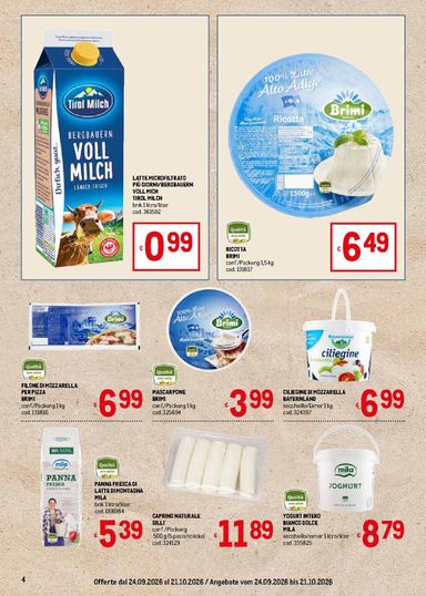 Volantino METRO - Metro - Offerte Alto Adige Südtirol valido dal 24/09 al 21/10 - pagina 4