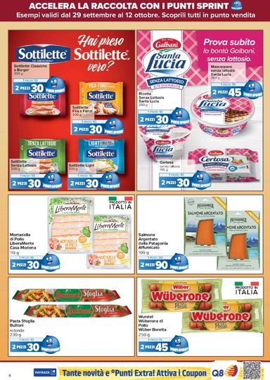 Volantino Carrefour - Carrefour - Punti Sprint Payback valido dal 29/09 al 12/10 - pagina 4