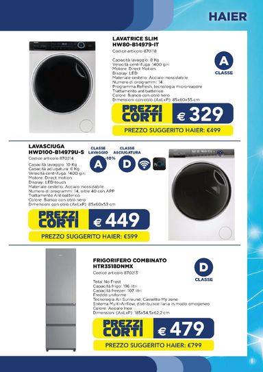Volantino Esselunga - Esselunga - Speciale Elettrodomestici valido dal 15/07 al 01/11 - pagina 9