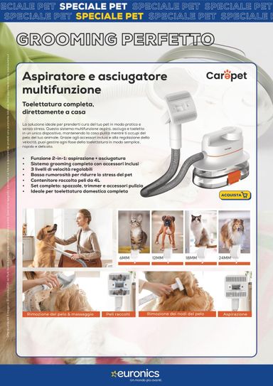 Volantino Euronics - Euronics - Speciale Pet valido dal 05/05 al 30/10 - pagina 10