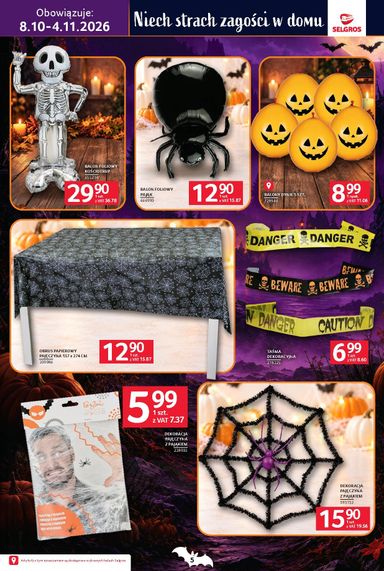 Gazetka Selgros - Selgros cash&carry - Katalog Halloween od 08.10. do 04.11. - strona 5