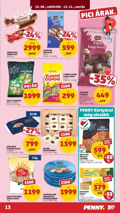 Akciós újság PENNY - PENNY érvényes 10.08.-tól 10.14.-ig - 17 oldal