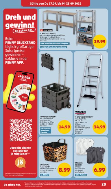 PENNY-Flugblatt - PENNY gültig ab 17.09. bis 23.09. - seite 20