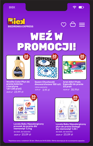 Leták Biedronka - Biedronka - BIEK od 02.10. do 31.10. - strana 15