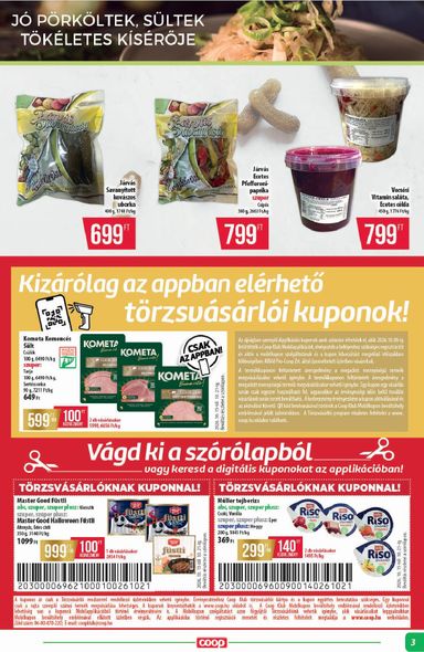 Akciós újság Coop - Coop - Alföld érvényes 10.15.-tól 10.21.-ig - 3 oldal