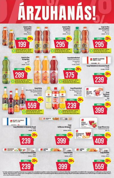 Akciós újság Coop - Coop - Tisza - Abc-Szuper érvényes 10.08.-tól 10.14.-ig - 14 oldal