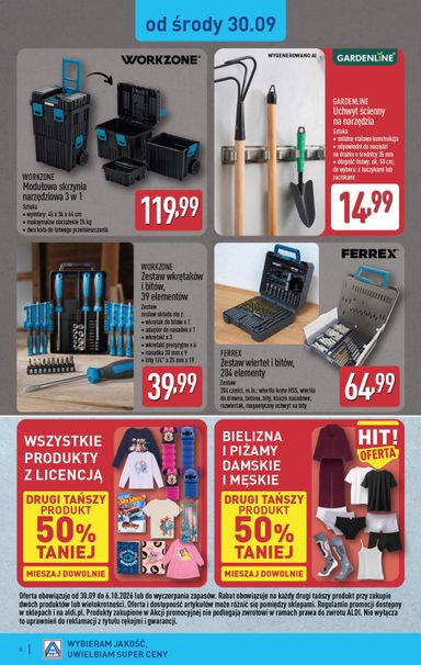 Gazetka ALDI - ALDI - Narzędzia i akcesoria w super cenach od 30.09. do 03.10. - strona 6