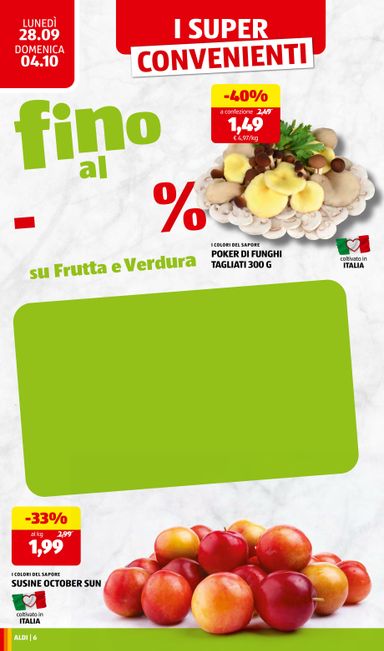Volantino ALDI - ALDI valido dal 28/09 al 04/10 - pagina 8