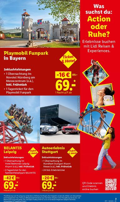 Prospekt Lidl - Lidl - Reise Highlights gültig ab 12.09. bis 15.10. - seite 3