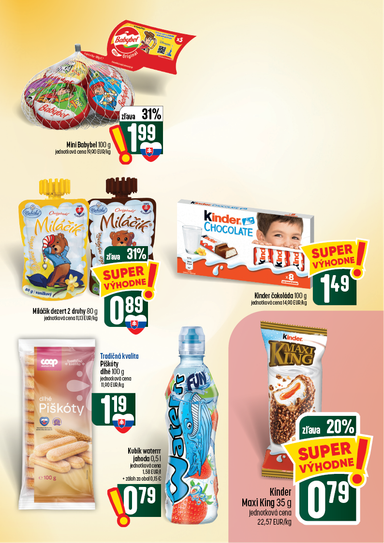 Leták COOP Jednota - COOP Jednota - Tempo od 24.09. do 30.09. - strana 29