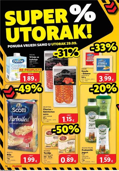 Katalog Plodine - Plodine vrijedi od 23.09. do 29.09. - stranica 14