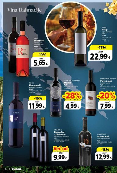 Katalog Plodine - Plodine - Vinski putopis vrijedi od 24.09. do 07.10. - stranica 8
