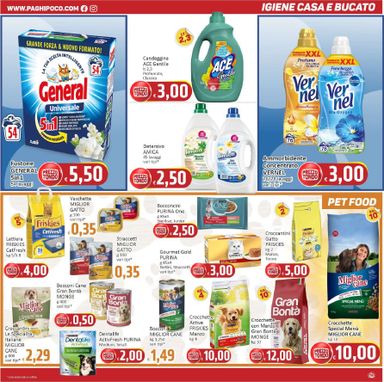 Volantino Paghi Poco - Paghi Poco - Alcamo / Avola / Marsala / Messina / Misilmeri / Pachino / Trapani / Vittoria valido dal 01/09 al 11/10 - pagina 19