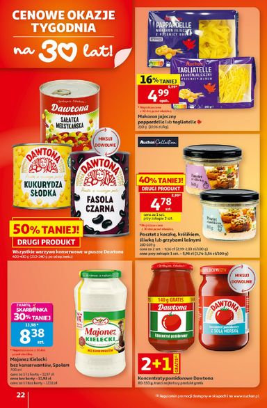 Gazetka Auchan - Hipermarket Auchan od 01.10. do 07.10. - strona 22