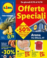 Lidl - Offerte Speciali Arona valido da giovedì 08/10/2026