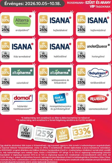 Akciós újság Rossmann - Rossmann - Kuponjaid érvényes 10.05.-tól 10.18.-ig - 3 oldal