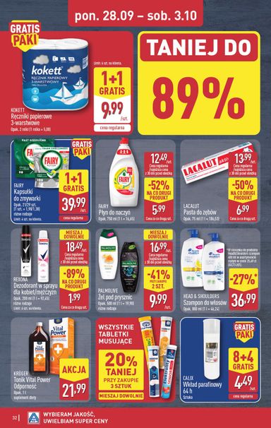Gazetka ALDI - ALDI od 28.09. do 03.10. - strona 32